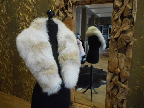 Fuchskragen beige fox collar - beige,